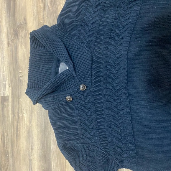 💗H&M Deep Blue Knit Sweater - Picture 5 of 5